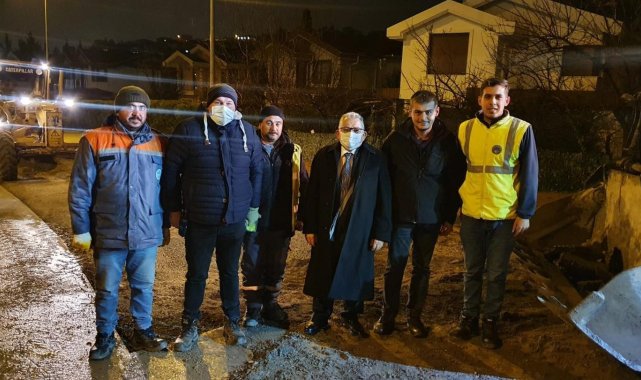 Başkan Büyükkılıç yatırımları yerinde denetliyor