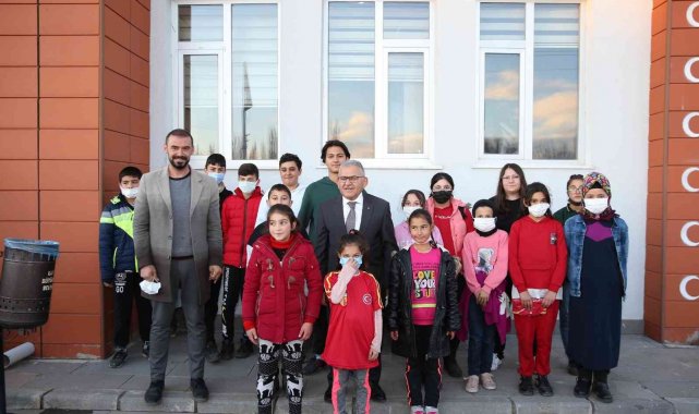 Başkan Büyükkılıç'tan Palas'a 6 ayrı müjde