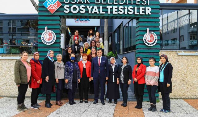 Başkan Çakın seçilmiş kadınlarla buluştu