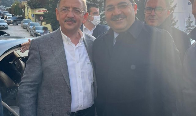 Başkan Canpolat, Özhaseki ve Kandemir ile görüştü