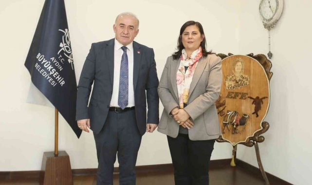 Başkan Çerçioğlu CHP Ankara il Başkan Yardımcısı Çalış'ı ağırladı