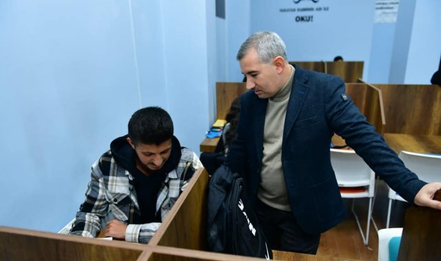 Başkan Çınar, gençleri ziyaret etti