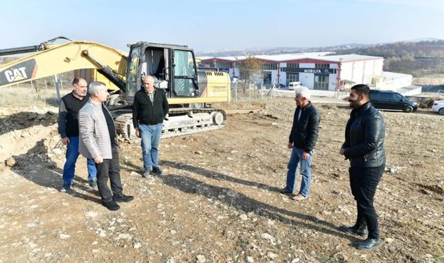 Başkan Çınar, yol açma ve genişletme çalışmalarını inceledi