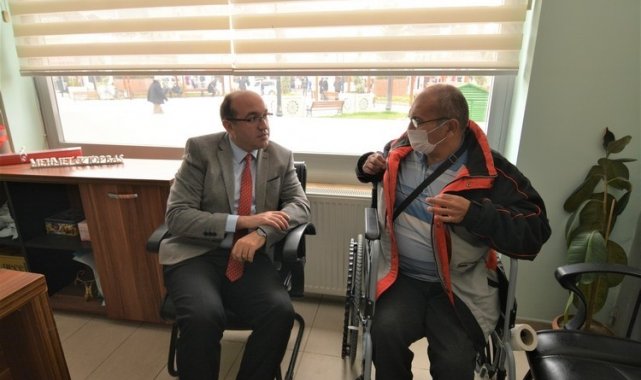 Başkan Çöl engelli bireylere bir araya geldi