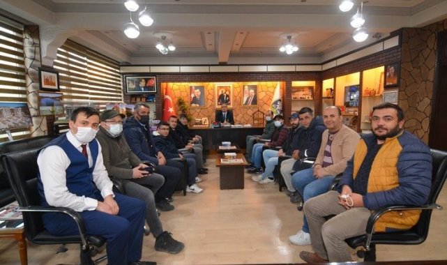 Başkan Çöl, Isparta'dan gelen heyet ile istişarelerde bulundu