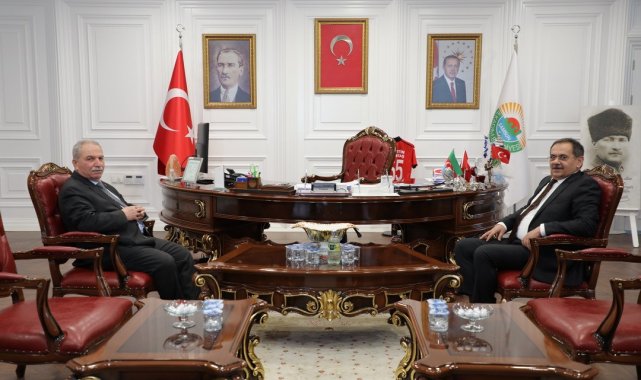 Başkan Demir ile Başkan Demirtaş Samsun'da yapılacak projeleri değerlendirdi