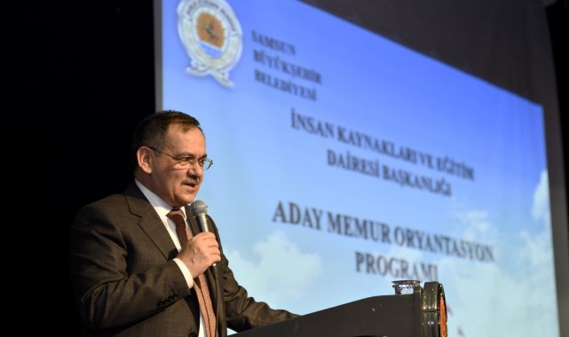 Başkan Demir'den memurlara: "Canla başla çalışın"