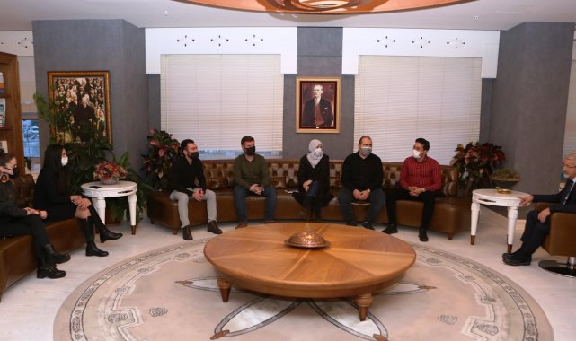 Başkan Erdem'den yabancı öğrencilere destek sözü
