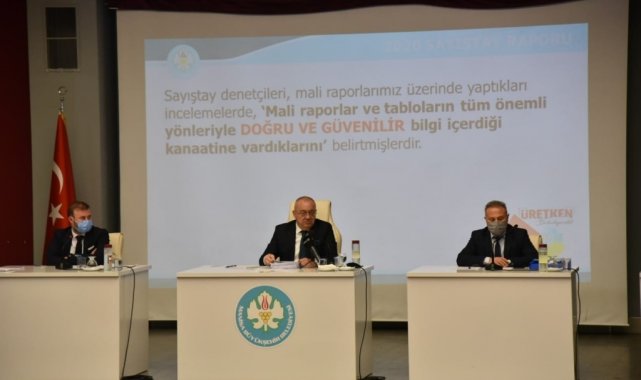 Başkan Ergün'ün başarısını Sayıştay da tescil etti