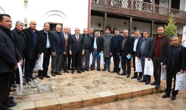 Başkan Güder, muhtarların sorunları dinledi