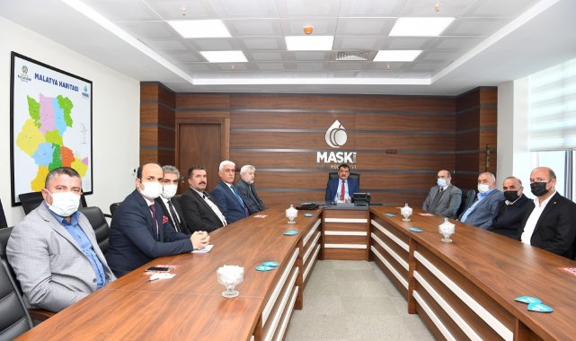 Başkan Gürkan, ziraat oda başkanlarıyla bir araya geldi