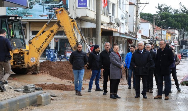 Başkan Gürün Ula'da sona yaklaşan çalışmaları İnceledi