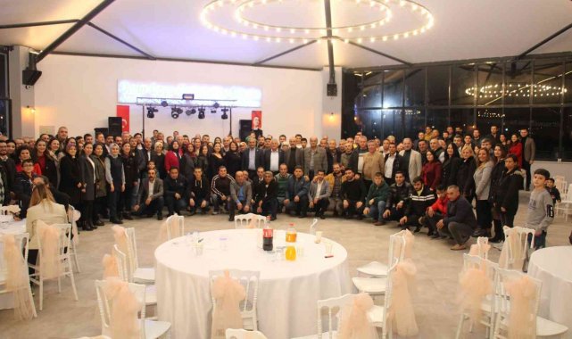 Başkan Kaplan, personeli ile yeni yıl yemeğinde buluştu