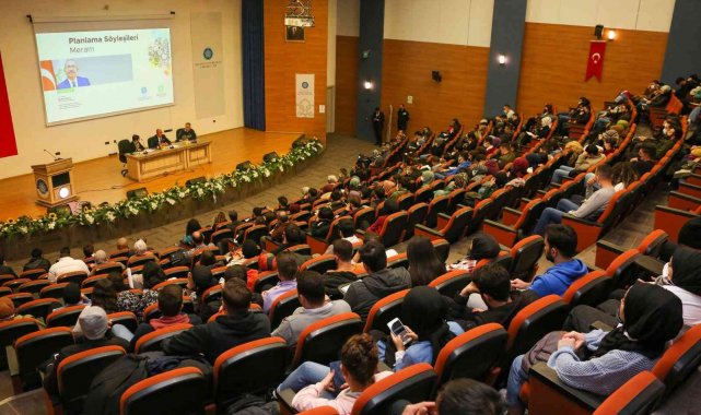 Başkan Kavuş, şehir planlama öğrencileriyle buluştu