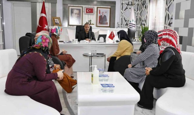 Başkan Kılınç, down sendromlu çocukların aileleriyle bir araya geldi