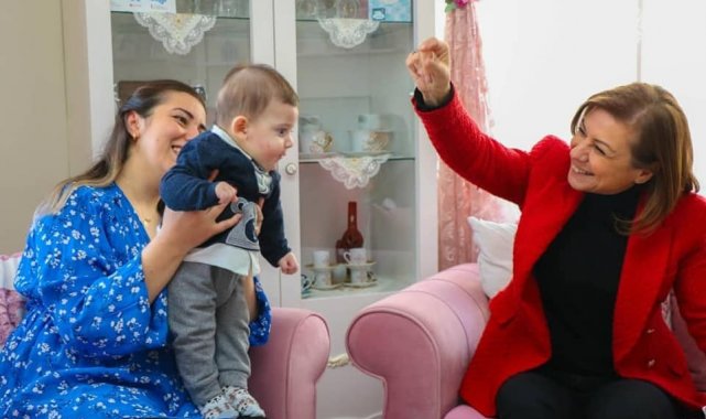 Başkan Köse yılın son bebek ziyaretlerini yaptı