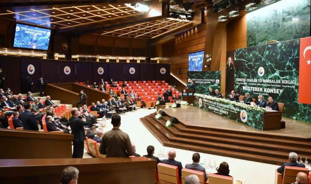 Başkan Necdet Takva, TOBB Müşterek Konsey Toplantısına başkanlık etti