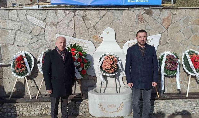 Başkan Önder Tanır, Bulgaristan'da Türkan bebeği andı