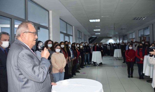 Başkan Posbıyık, yeni yıl öncesi belediye personeliyle buluştu