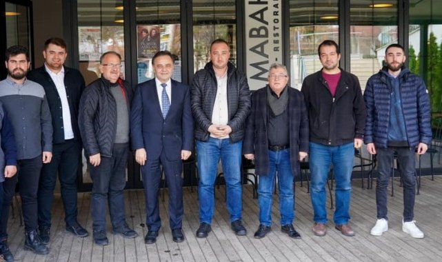 Başkan Şahin basın mensuplarıyla buluştu