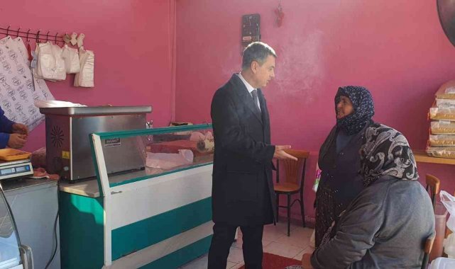Başkan Şimşek esnaf ile buluştu