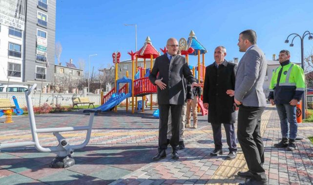 Başkan Vekili Aydın hayata geçirilen çalışmaları yerinde inceledi