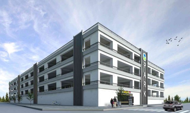 Başkan Yüce 589 araçlık katlı otopark projesini paylaştı