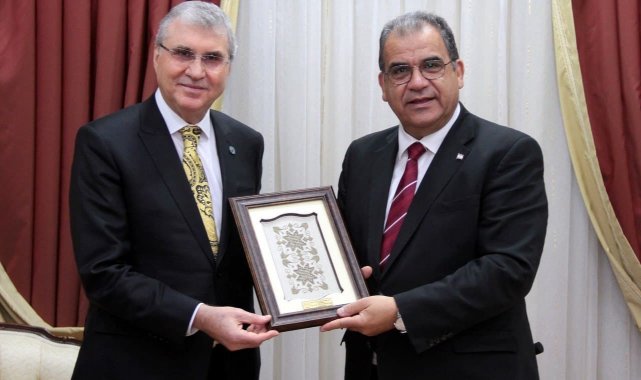 Başkan Yüce, KKTC Cumhurbaşkanı Ersin Tatar ile de bir araya geldi