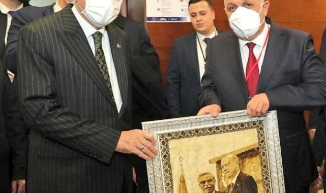 Başkan Zelyurt&#039;un Cumhurbaşkanı Erdoğan ile görüştü