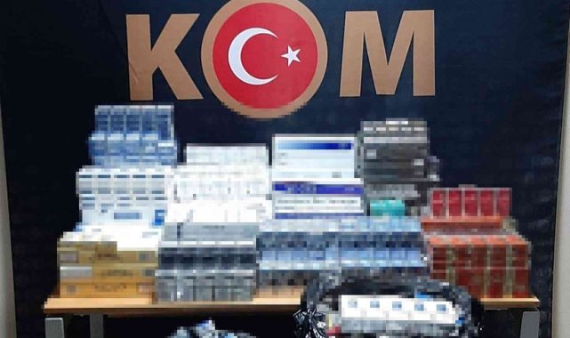Batman'da 3 bin 370 paket kaçak sigara ele geçirildi