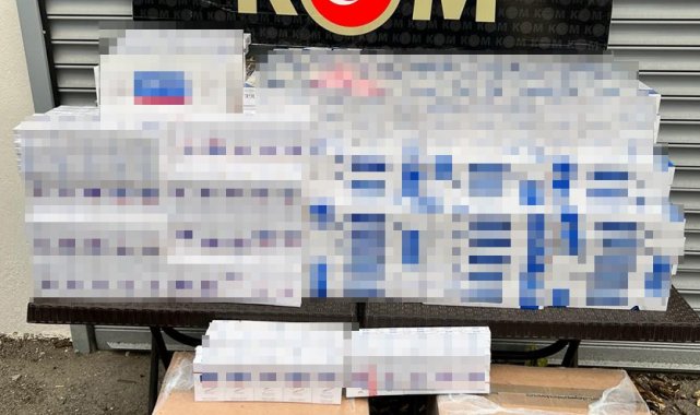 Batman'da 5 bin 230 paket sigara ele geçirildi