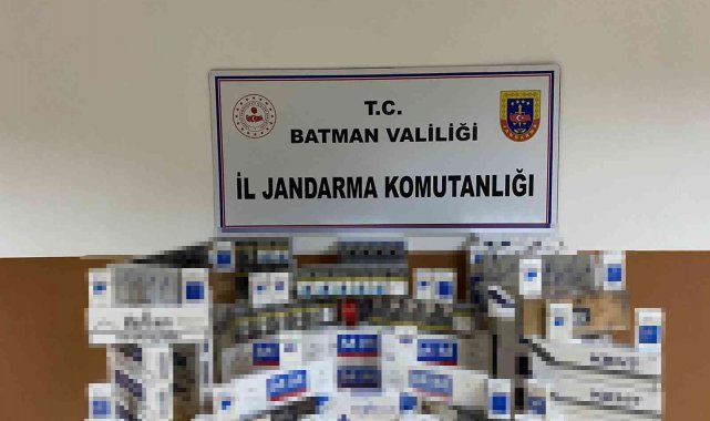Batman'da bin 162 paket kaçak sigara ele geçirdi