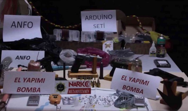 Batman'da bombalı ve silahlı eylemler düzenleyen suç örgütü çökertildi: 14 gözaltı