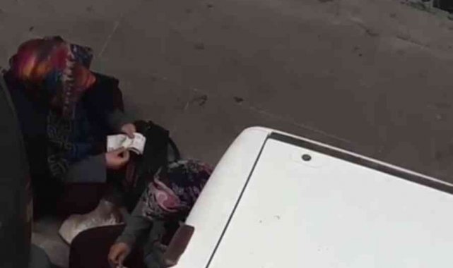 Batman'da dilenci kadınlar hasılatı saydı