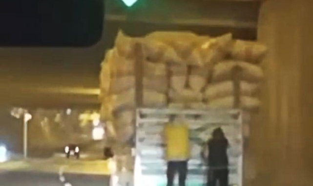 Batman'da patenci gençlerin tehlikeli yolculuğu kamerada