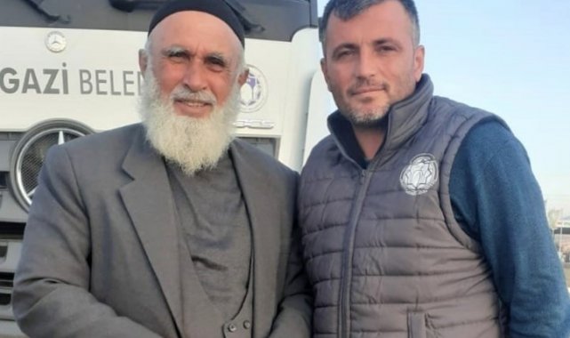 Battalgazi Belediyesi'nde görevli şoförden örnek davranış