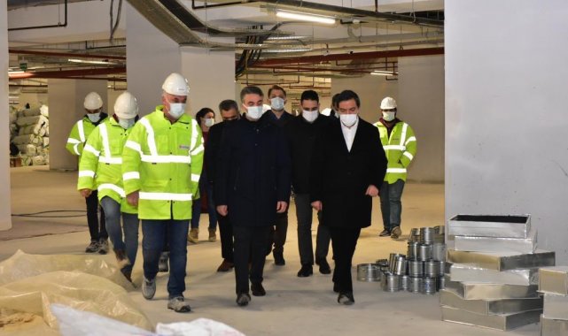 Battalgazi Devlet Hastanesi inşaatının yüzde 98&#039;i tamamlandı