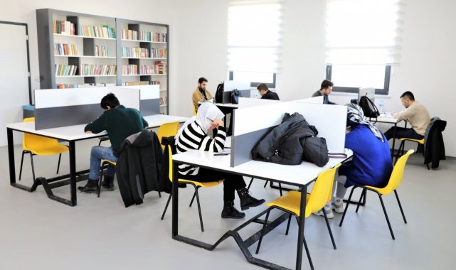 Battalgazi'deki Ahmet Kekeç Kütüphanesi'ne yoğun ilgi