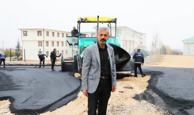 Battalgazi&#039;deki futbol sahasına çevre düzenlemesi