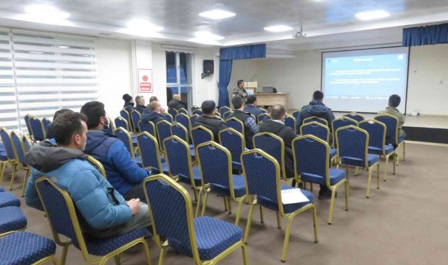 Bayburt&#039;ta avcılar eğitimden geçti