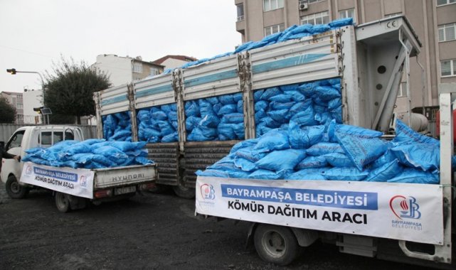 Bayrampaşa&#039;da ihtiyaç sahiplerine 200 ton kömür yardımı