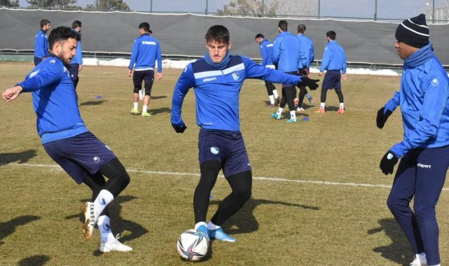 BB Erzurumspor, Gençlerbirliği maçı hazırlıklarını tamamladı
