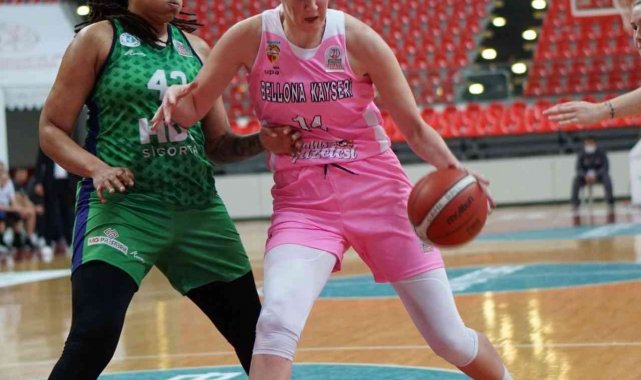 Bellona Kayseri Basketbol ilk galibiyetini aldı