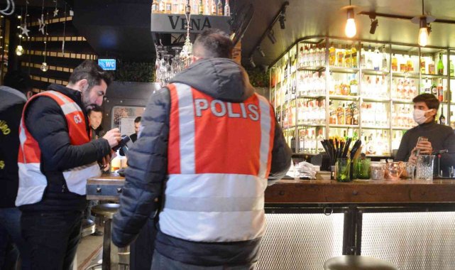 Beşiktaş&#039;ta alkollü mekanlara denetim gerçekleştirildi