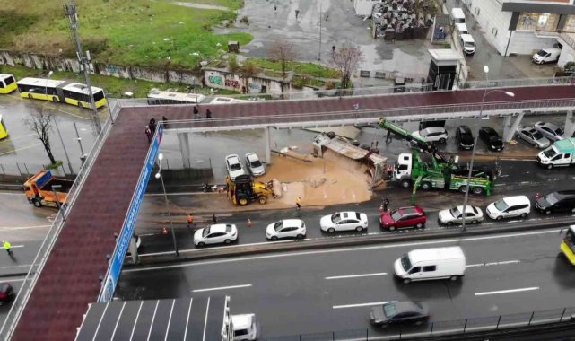 Beylikdüzü'nde akıl almaz kaza