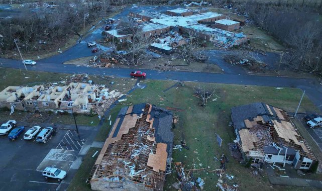 Biden, ABD'deki hortum felaketini "hayal edilemez bir trajedi" olarak nitelendirdi