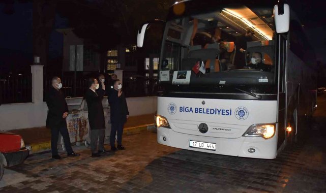 Biga&#039;lı öğrenciler Çanakkale Şehitliğini gezdi