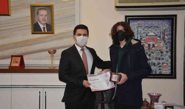 BİGEP Sınavında dereceye girenlere ödül