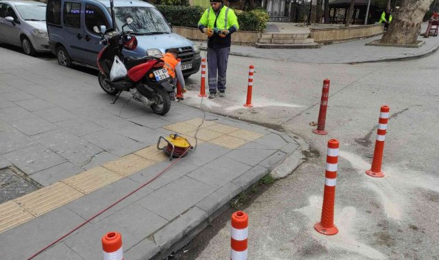 Bilecik'te 'Kaza Kavşağına' dubalı çözüm