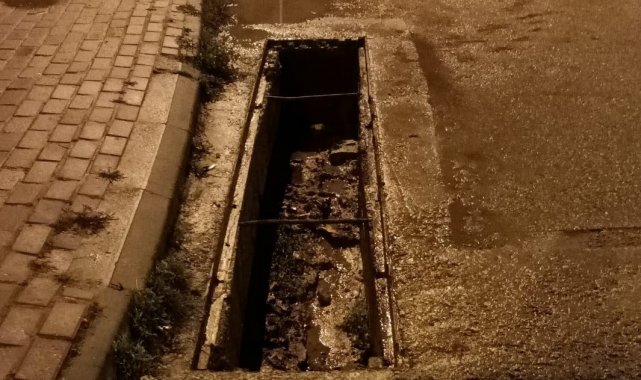 Bilecik'te hırsızlar mazgalları çaldı